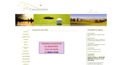 Desktop Screenshot of golf-de-carcassonne.com